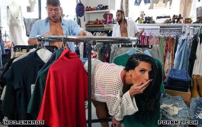 BrazzersExxtra – Sandy Love Browse In My Store Ill Fuck You BOTH