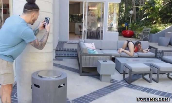 [MySistersHotFriend] Serena Sterling – Poses For Nudes For Her Friends Horny Brother