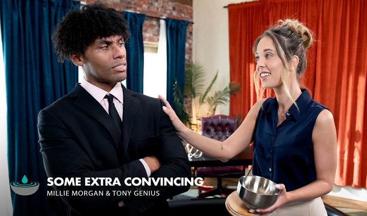 NuruMassage Millie Morgan – Some Extra Convincing
